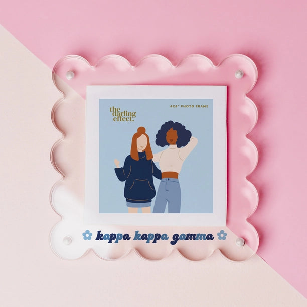 Kappa Kappa Gamma Acrylic Picture Frame - Thumbnail 2