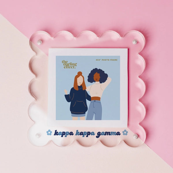 Kappa Kappa Gamma Acrylic Picture Frame