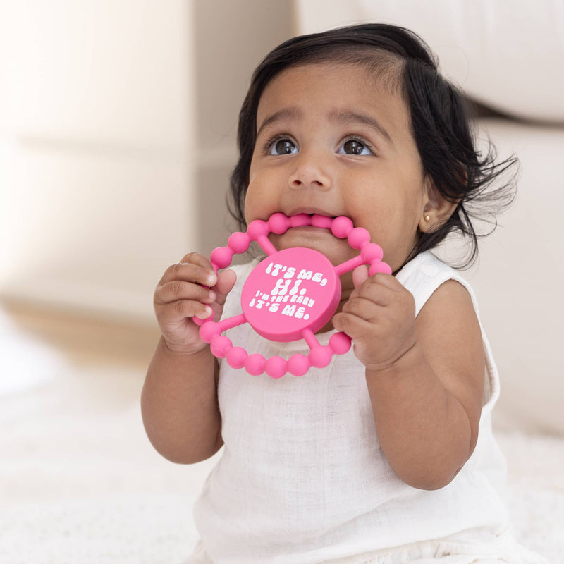 Taylor Swift It's Me Hi Happy Teether: Pink
