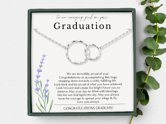 Graduation Necklace - Sterling Silver