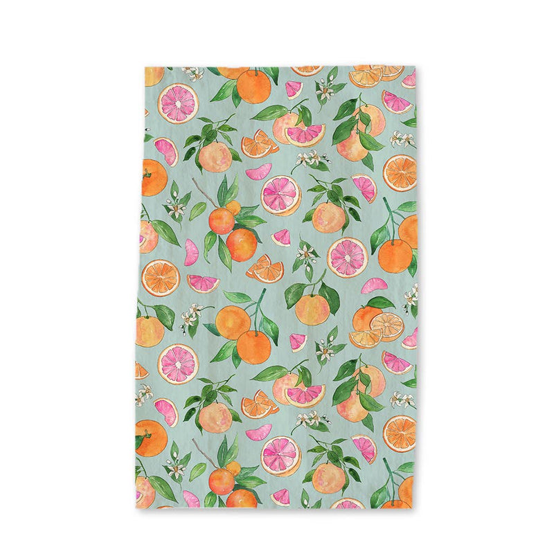 Grapefruit & Oranges Tea Towel