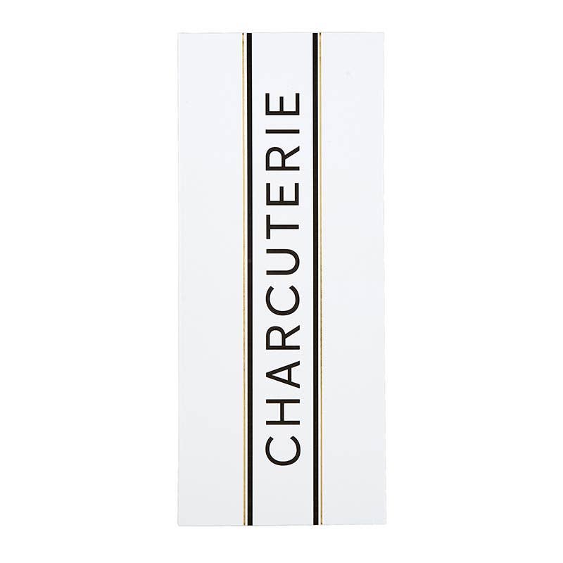 Charcuterie List Pad - White