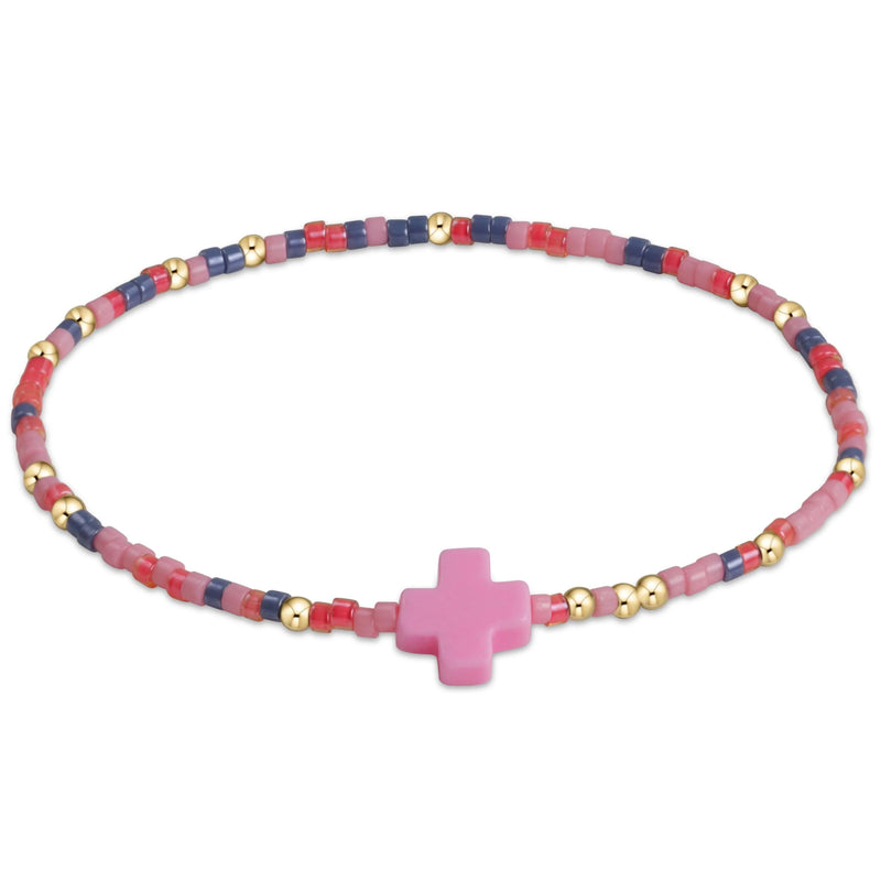 Egirl Hope Unwritten Signature Cross Bracelet - You're Gum Believable