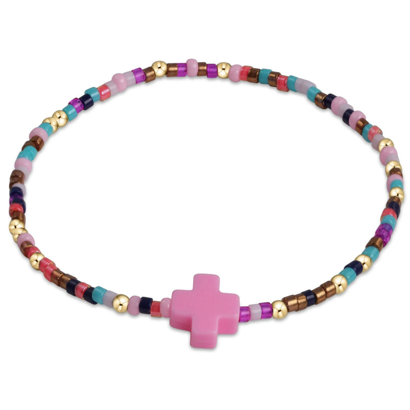 Egirl Hope Unwritten Signature Cross Bracelet - Life of the Party