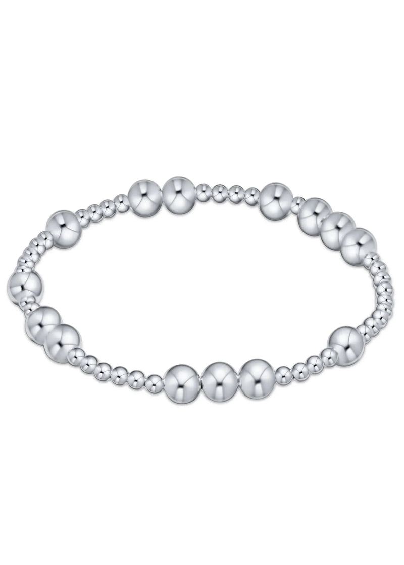 Hope Unwritten 6mm Bead Bracelet Sterling Silver