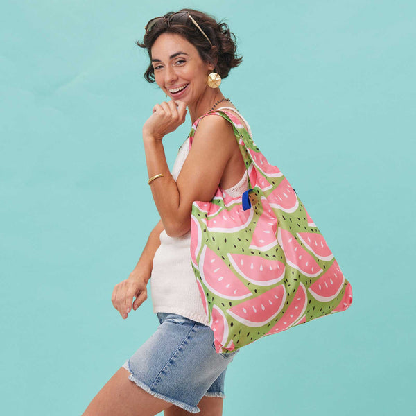 WATERMELON blu Bag Reusable Shopper Tote