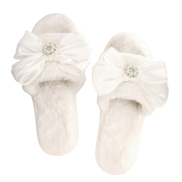 Slippers - White Crystal