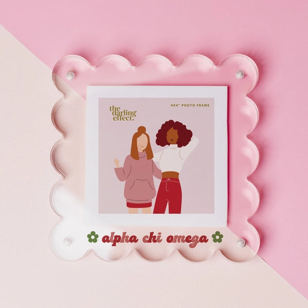 Alpha Chi Omega Acrylic Picture Frame