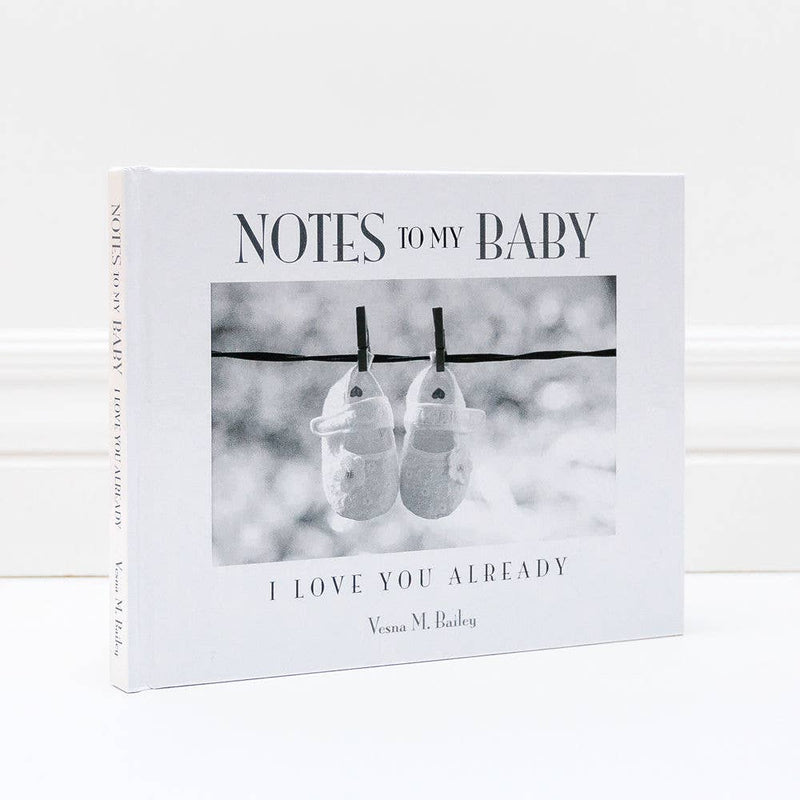 Hardcover book - NOTES TO MY BABY by Vesna Bailey