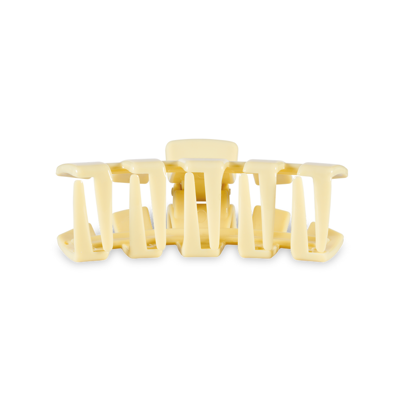 Classic Hair Clip | Medium | Butter Yellow