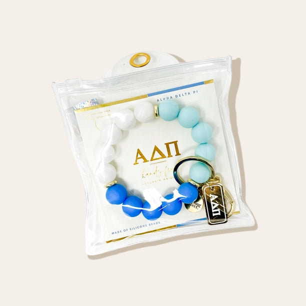 Alpha Delta Pi Keychain Wristlet