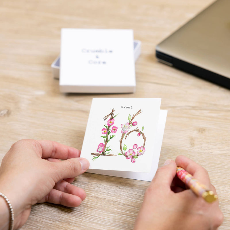 Sweet 16 - 5mm Sterling Silver Cubic Zirconia Stud Earrings