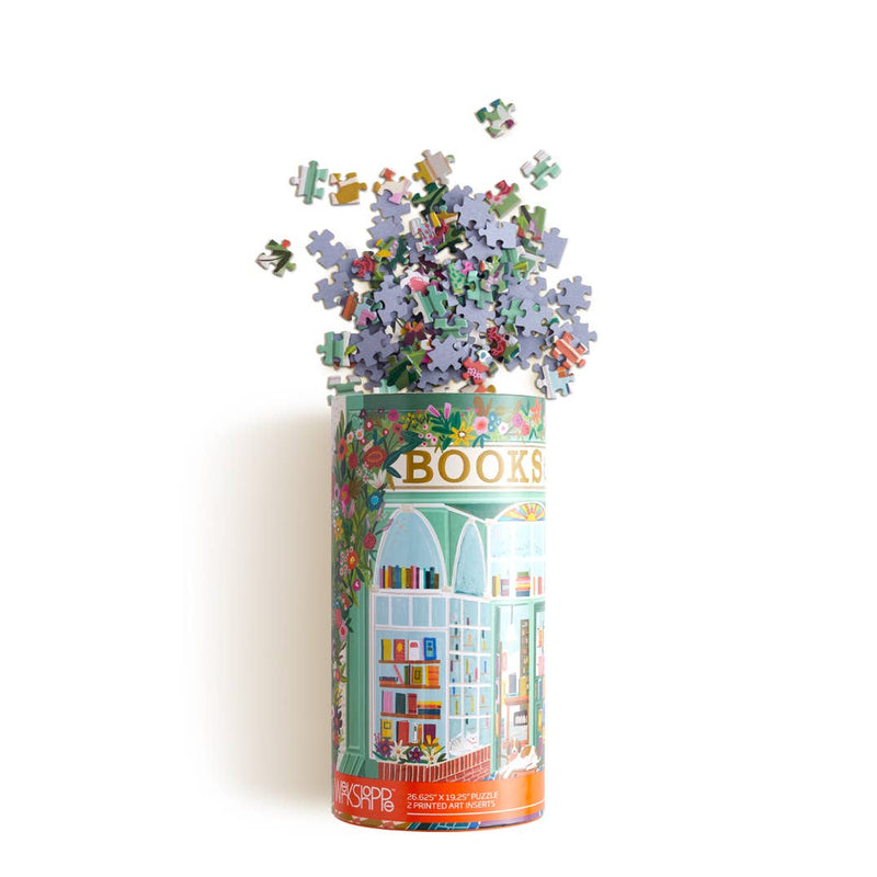 Books And Blooms 1000 Piece Puzzle