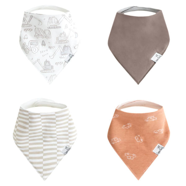 Gage Baby Bandana Bib Set (4-Pack)