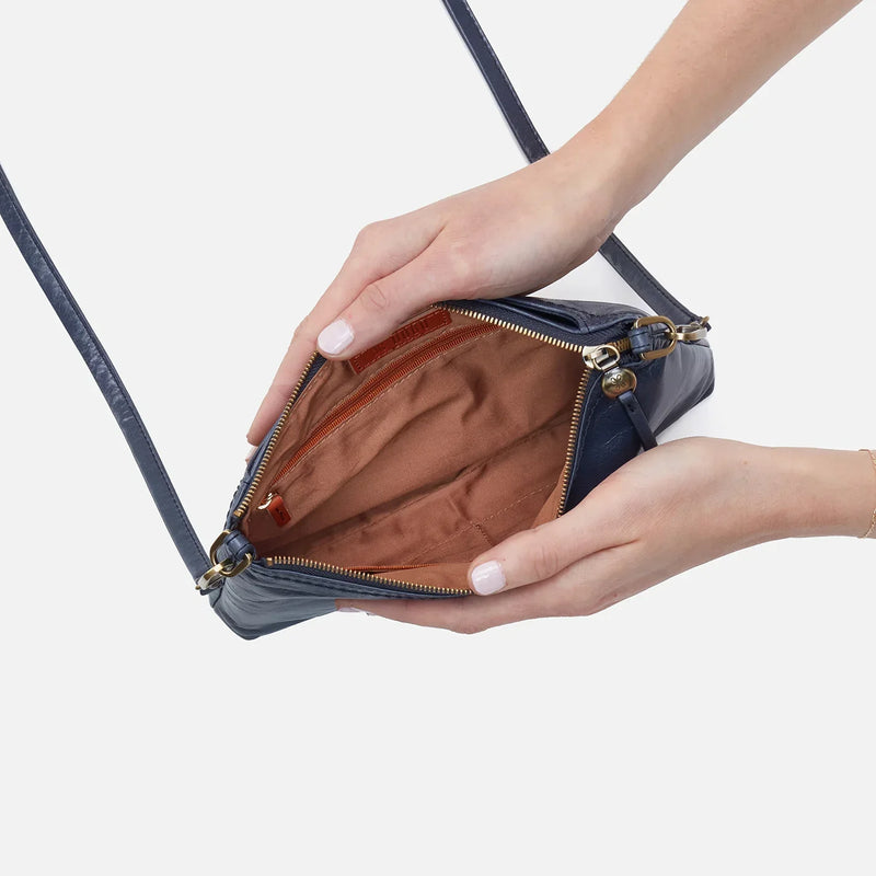 Darcy Convertible Crossbody Blue Stone
