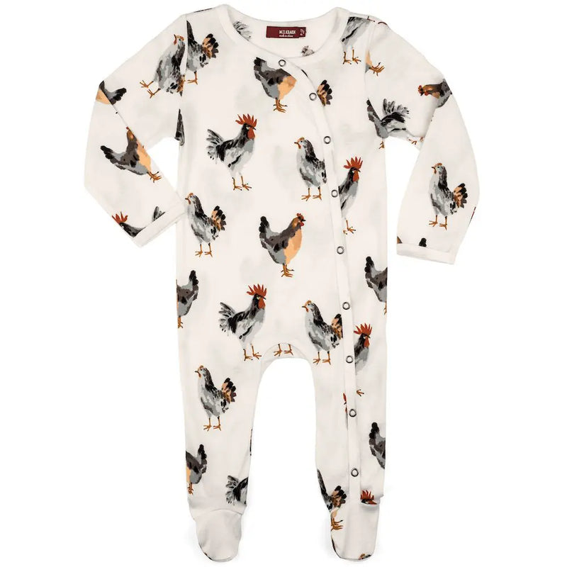 3-6M Chicken Footed Romper