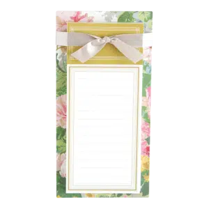 Virginia Floral List Pad