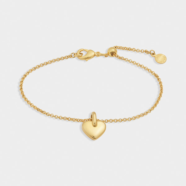 Alora Heart Waterproof Gold Bracelet