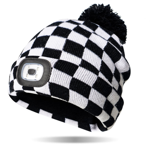 Race You There Kid’s Night Owl Rechargeable LED Beanie