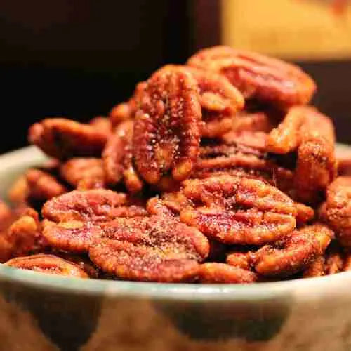 8 oz. Sweet & Spicy Glazed Pecans