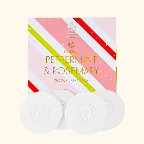 Peppermint and Rosemary ShowerSteamers - 4 Count