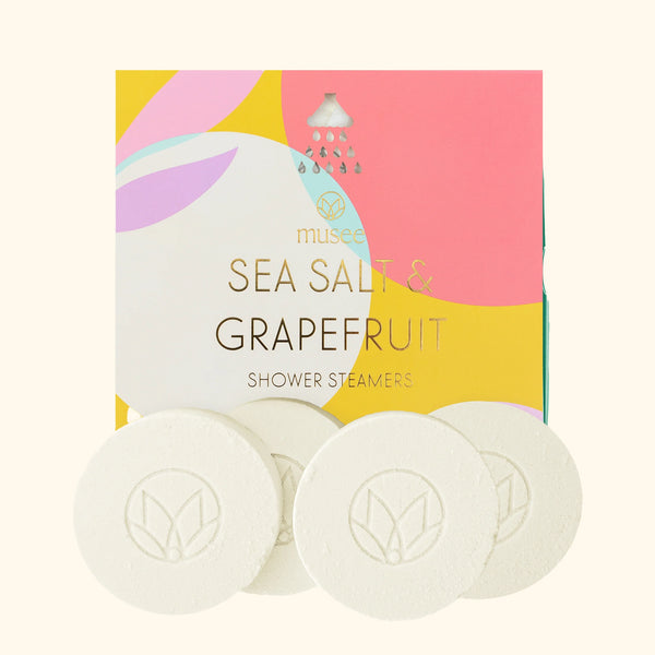 Sea Salt & Grapefruit Shower Steamers - 4 Count