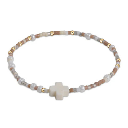 Egirl Hope Unwritten Signature Cross Bracelet - Oh Snow You Didn't