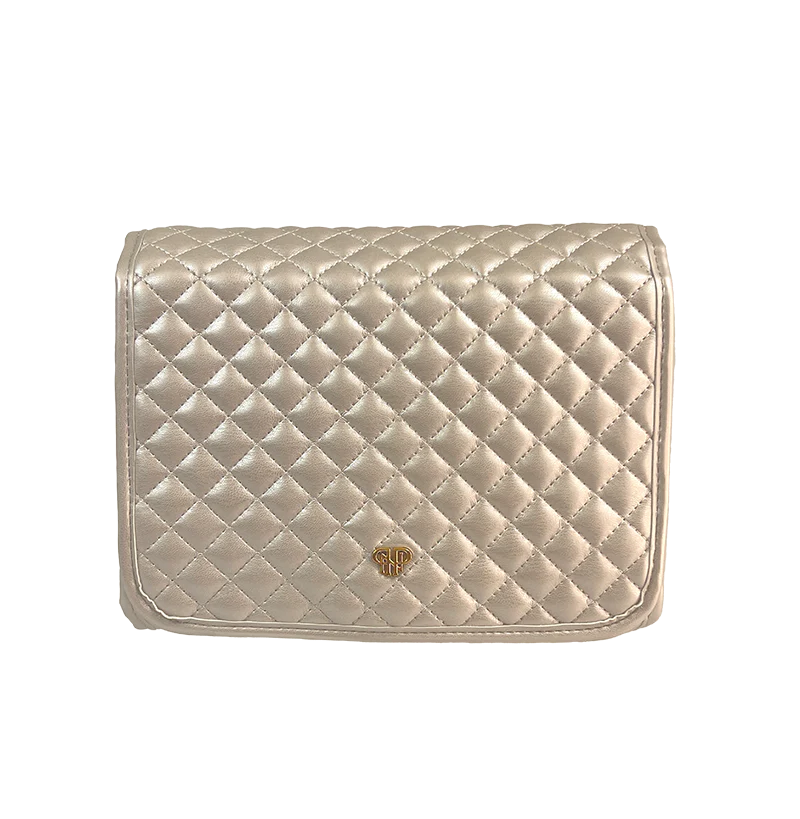 Toiletry Case - Pearl Quilted