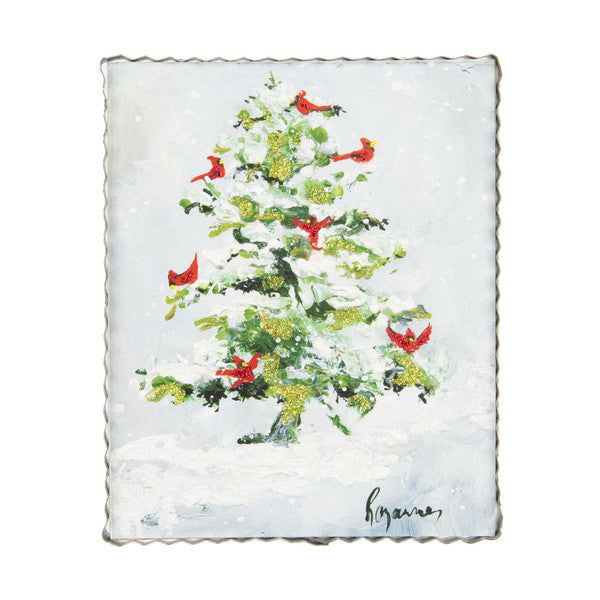 Rozie’s Snowy Cardinal Tree