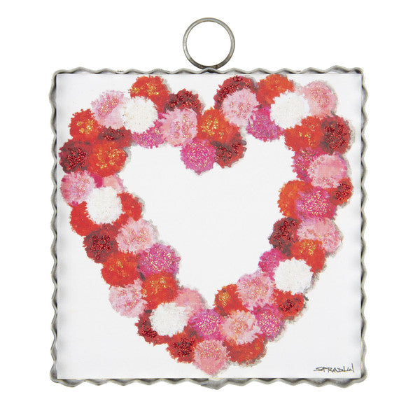 Mini Gallery Pom Pom Heart