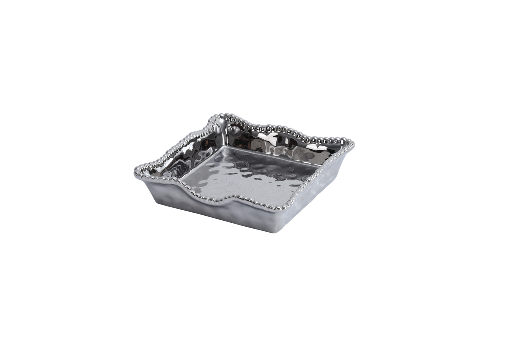 Luncheon Napkin Holder - Silver