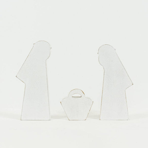 Nativity Set of 3 9.75x8x1