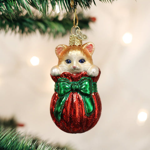 Letting the Cat Out of the Bag Ornament - Thumbnail 4
