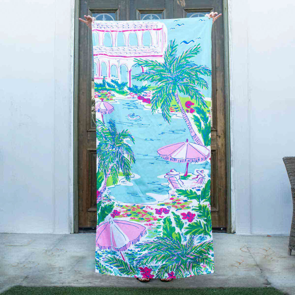 Resort Shores Beach Towel - Thumbnail 3