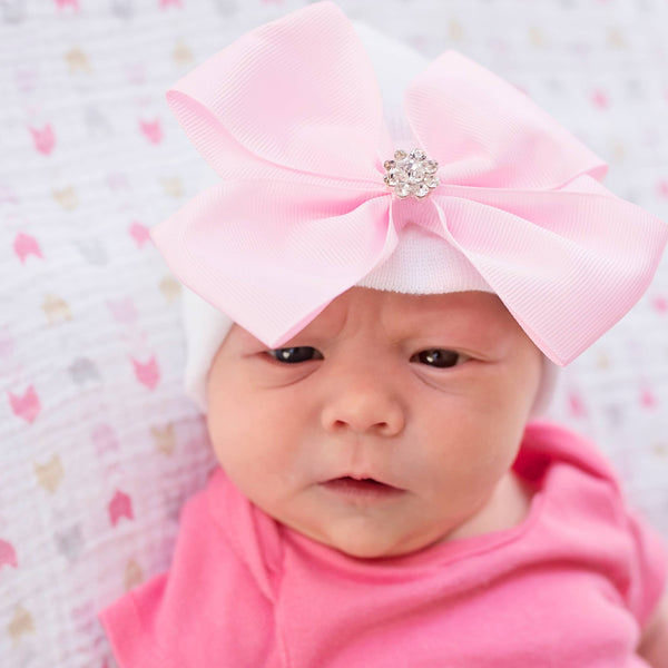 VERA BOW Newborn Hat