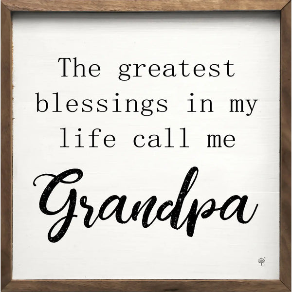 Call Me Grandpa White
