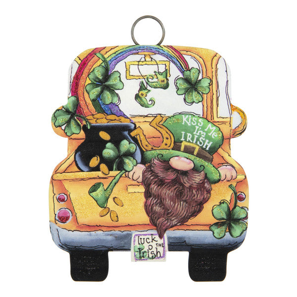 Kiss Me I’m Irish Truck Charm