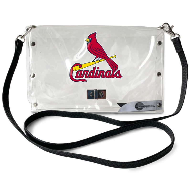 MLB St. Louis Cardinals Clear Envelope Purse – Bella Chic Home and Gift