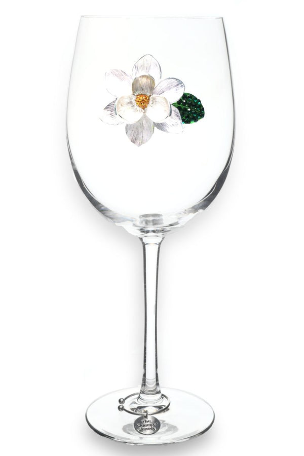 Magnolia Stemmed Wine Glass