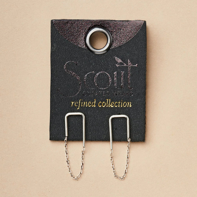 Refined Earring Collection - Filament Stud/Sterling Silver