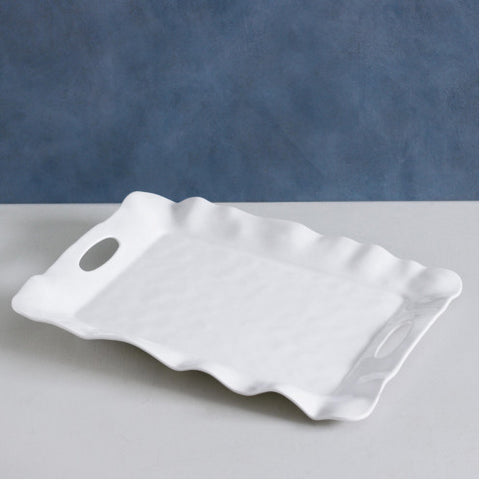Vida Havana Rectangle Tray with Handles - Thumbnail 5