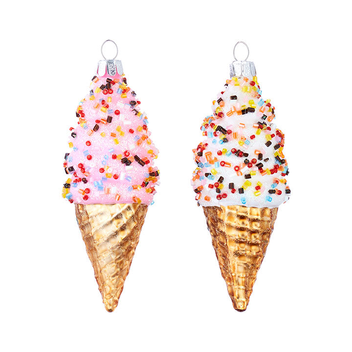 Ice Cream Cone Ornament