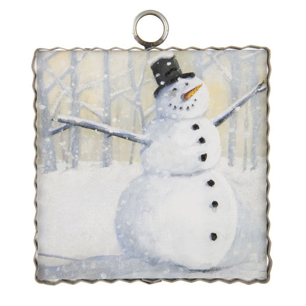 Mini Gallery Snowy Snowman