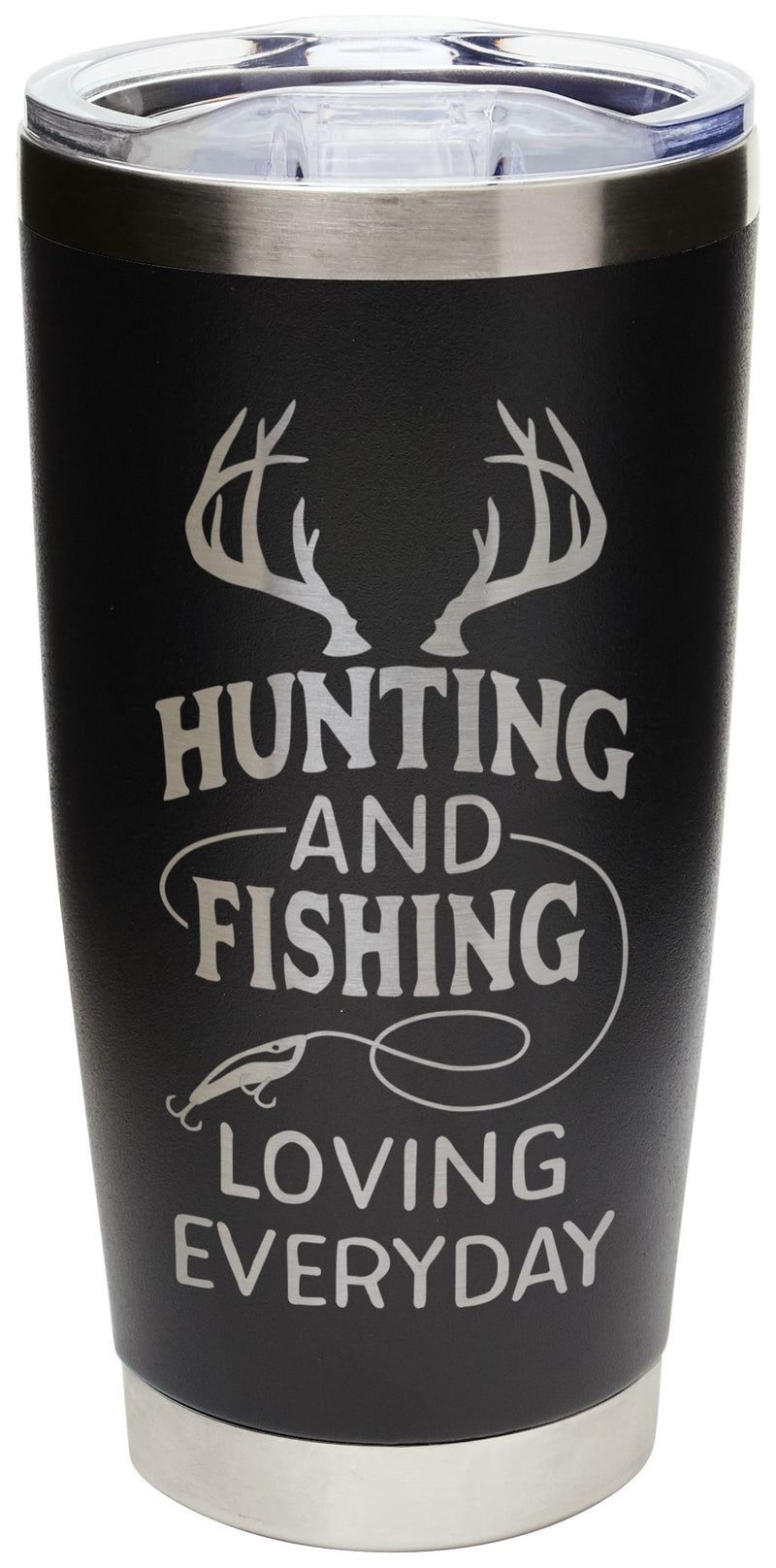 Hunting & Fishing Black Tumbler (20 oz.)