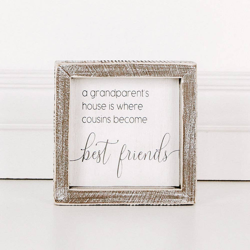 Cousins/Best Friends Plaque