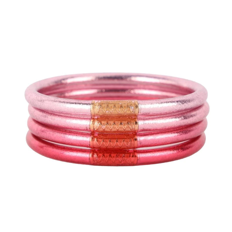 Carousel Pink All Weather Bangles-Serenity Prayer