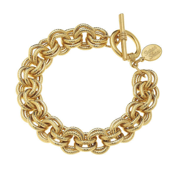 Gold Double Link Chain
