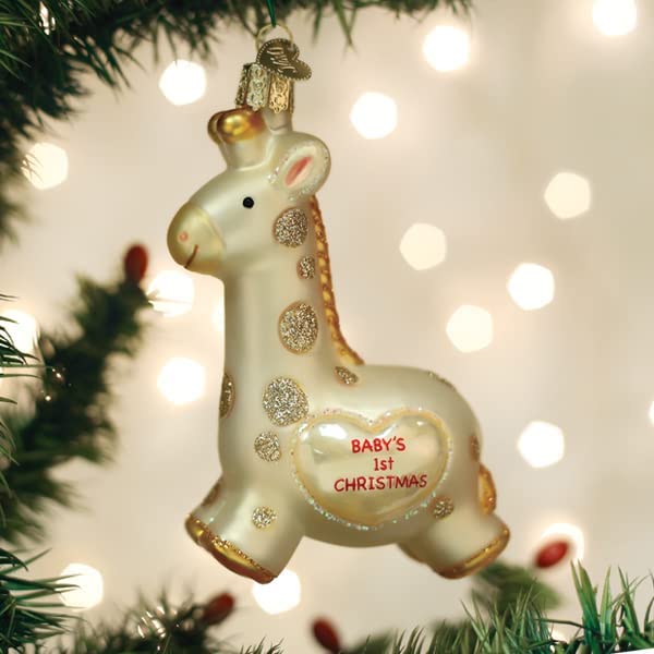 Baby’s First Christmas Giraffe Ornament