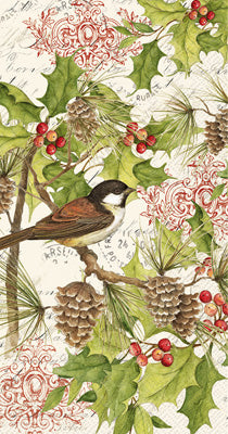 Chickadee Sign Guest Napkins