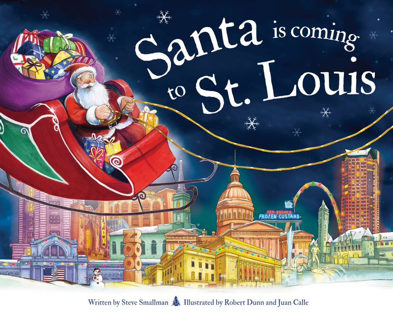 Santa Is Coming to St. Louis (hardcover)